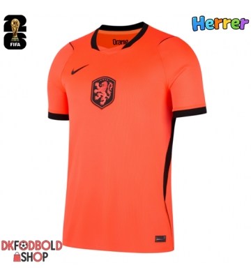 Holland Hjemmebanetrøje VM 2026 Kort ærmer